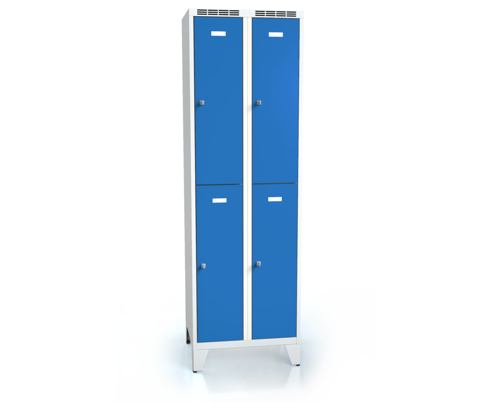  Divided cloakroom locker ALDOP with feet 1920 x 600 x 500